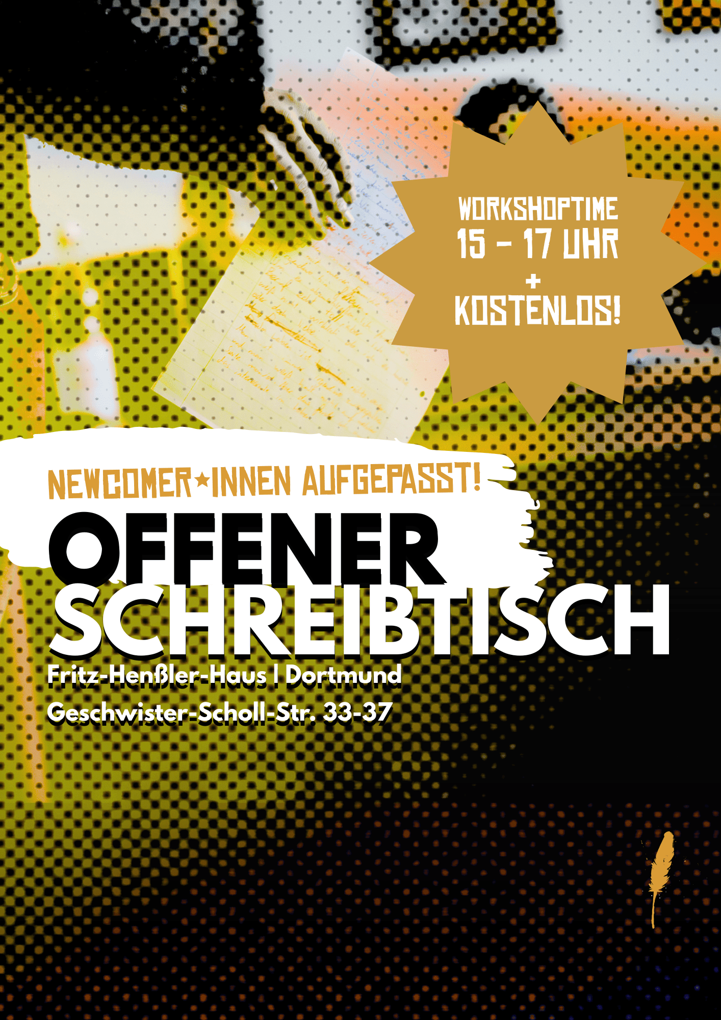 Offener Schreibtisch - kostenlos!