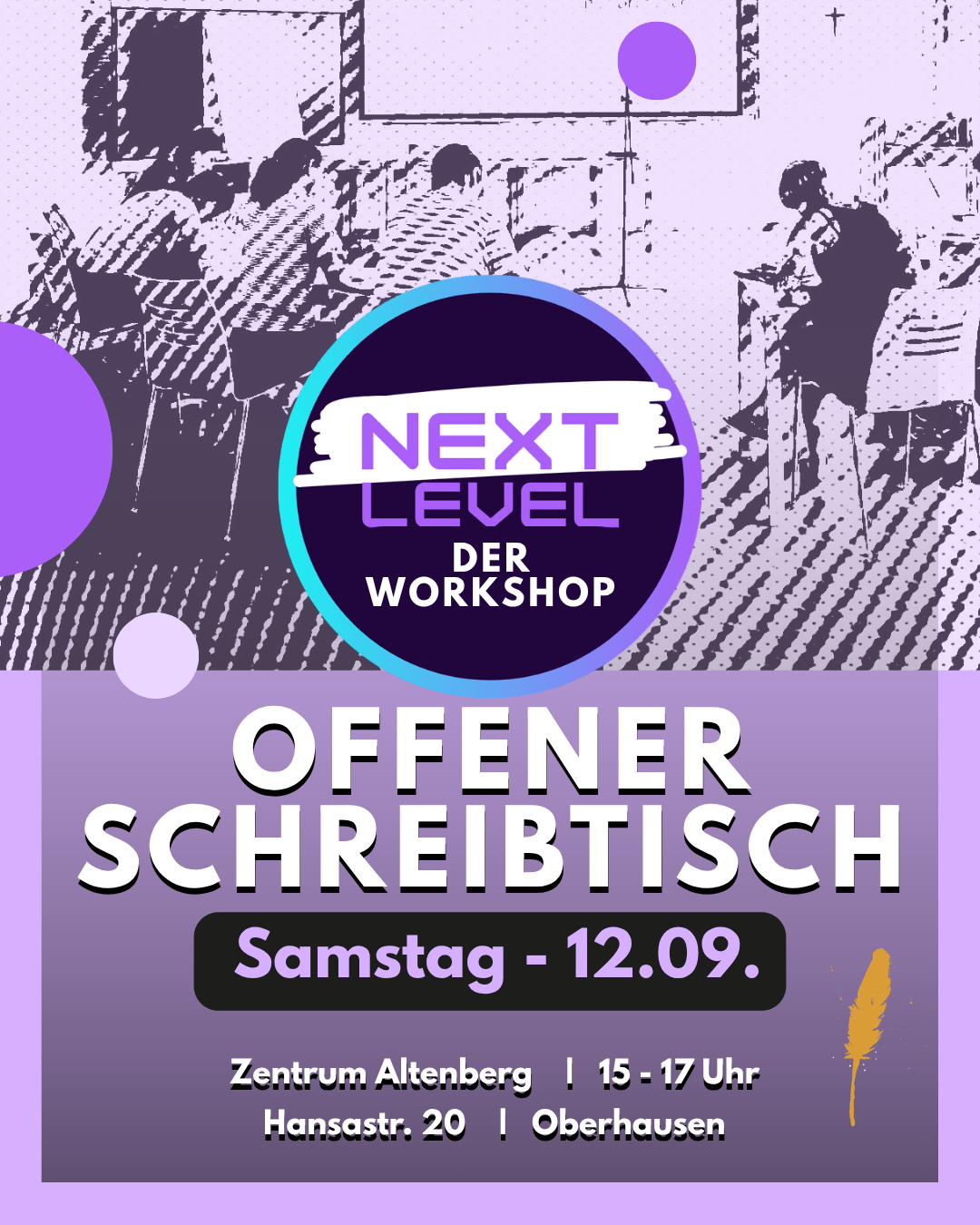 Offener Schreibtisch OB - kostenlos!