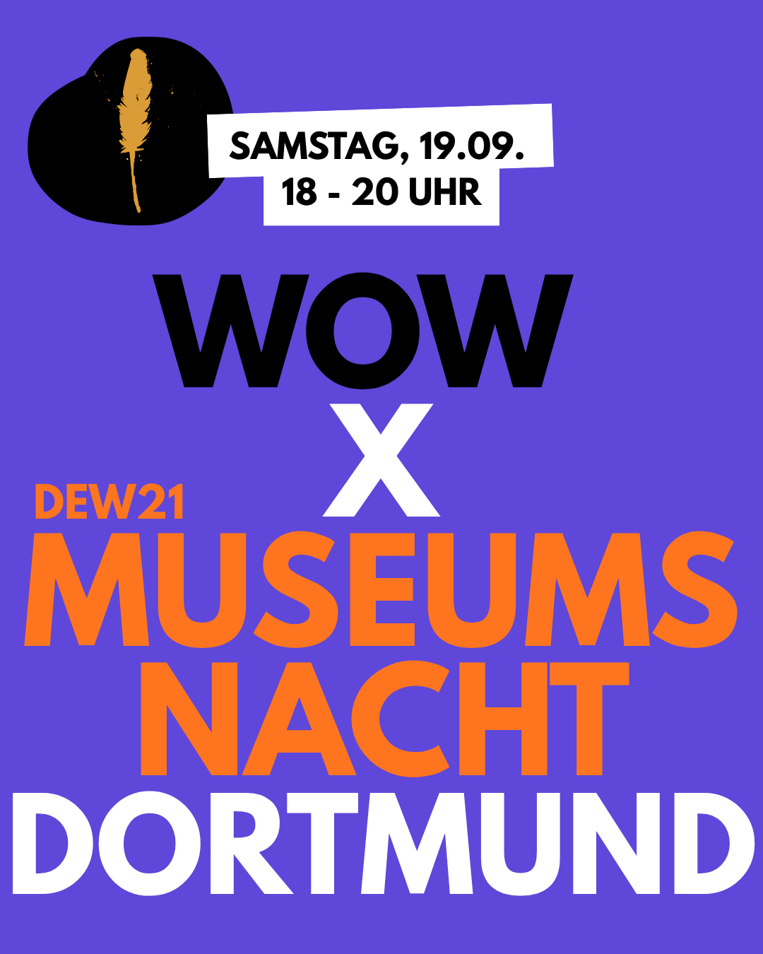WoW x DEW21 Museumsnacht